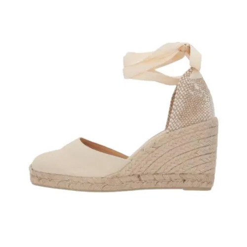 Castañer Carina Клиновидный каблук Высокие каблуки 8 см Женские Белые