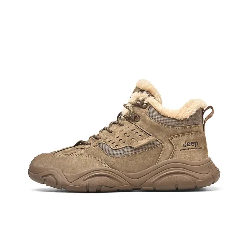 JEEP Альпинистские и туристические ботинки MID Топ Хаки Мужской