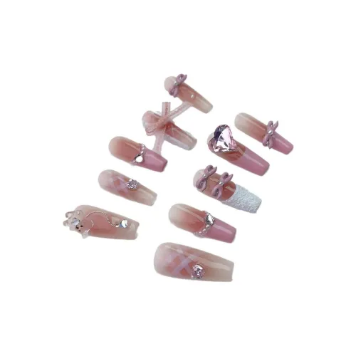 LIANJING Искусственные ногти для женщин