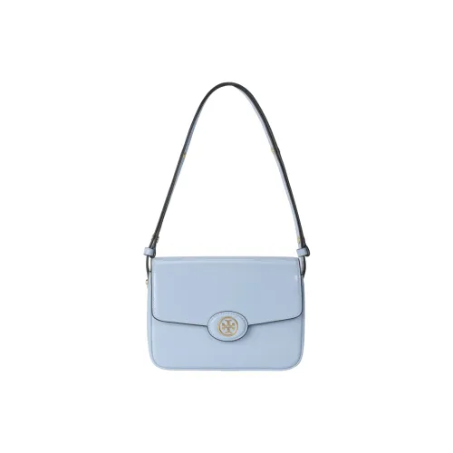 TORY BURCH Robinson Лакированная кожа Сумка через плечо Сумка на плечо Женская Лазурь