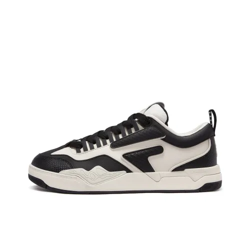 FILA FUSION Nollie Leap Обувь Низкий Топ Скейтборд Кроссовки Мужские Березовый Коричневый Черный