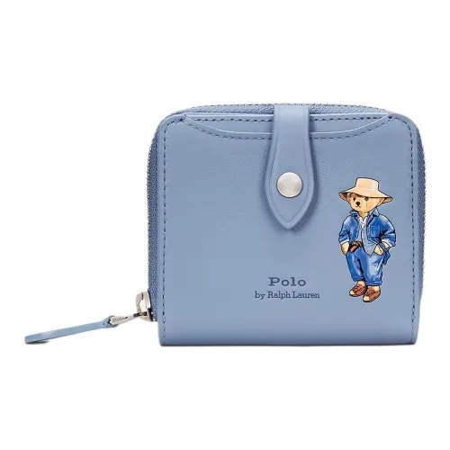 Polo Ralph Lauren Кошелек из коровьей кожи женский синий