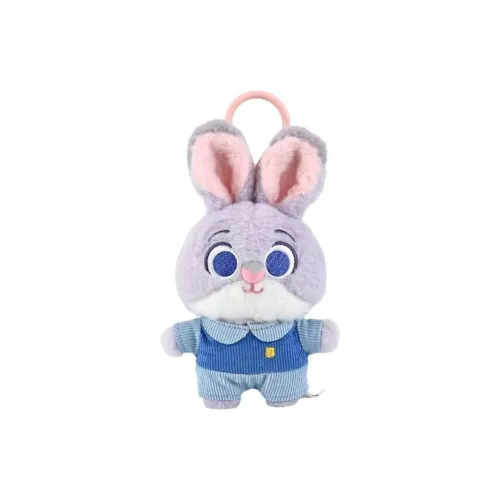 Disney Zootopia Collection Cute Versatile Finn Cute Caramel Brown Bag Charm Judy Hopps Police Officer Bag Charm