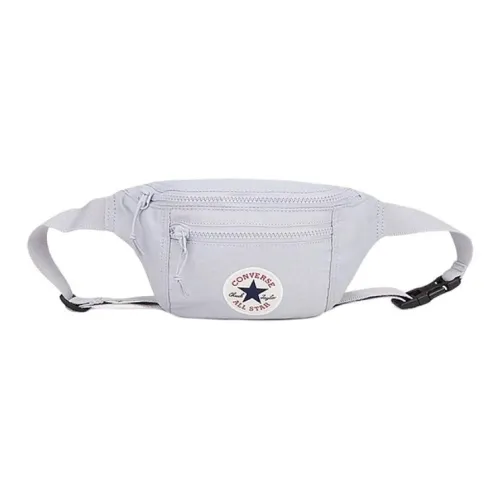 Конверс ткань через плечо сумка унисекс серого цвета