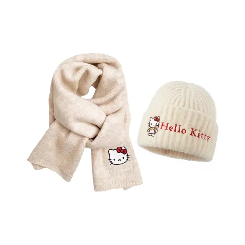 Санрио Hello Kitty Вязаные шарфы Унисекс