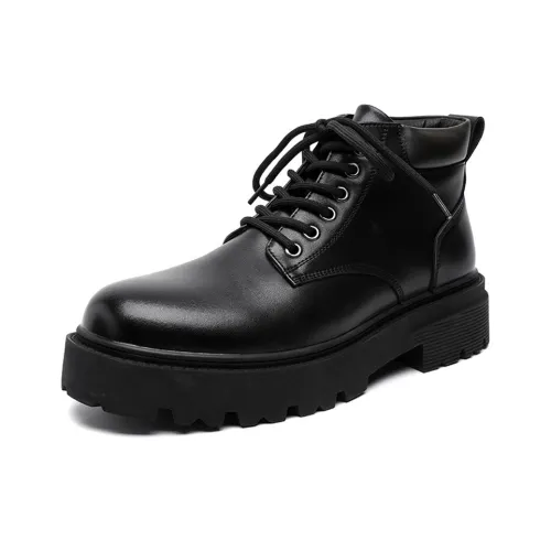 Cachiotti KAQIAODI Короткий MID Голень Мартин Ботинок Мужской Черный