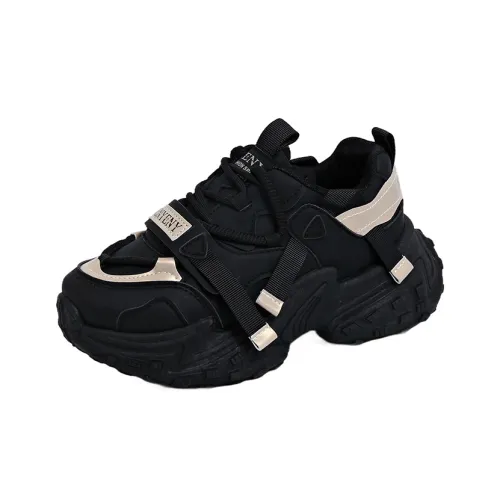 REIHUNG Низкий топ толстая подошва кроссовки женские