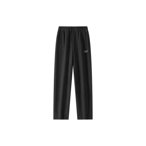 361° Rain Screen Вязаные Тренировочные Штаны Унисекс Супер Черный