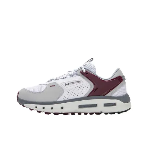 Under Armour SUMMIT Low Топ Повседневные Беговые Кроссовки Мужские Белые