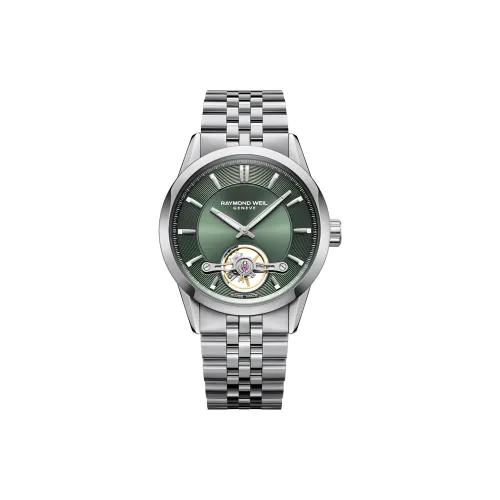 Raymond Weil Автоматический Механический Механизм Мужские Часы 42 мм Зеленый