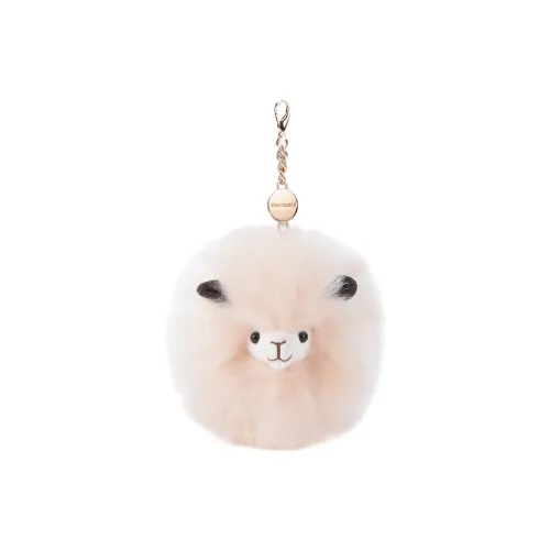 Warmpaca Warm Camel Альпака Шерсть Животные Куклы Плюшевый Брелок 13 см Длина Тела