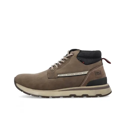ENRICO COVERI Casual MID Топ Коричневый Мужской