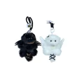 Твист-стик Котенок Готовый товар - Белый + Черный