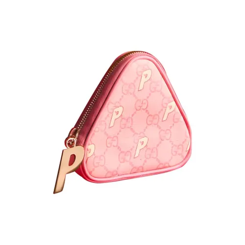 GUCCI Дворцовый Коллаборация Холст Монета Кошелек Женский Светло-розовый
