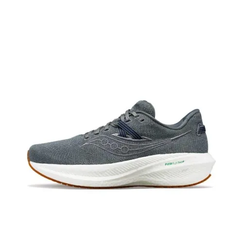 Saucony Triumph Rfg Slip-Resistant Low Top Повседневная Обувь Мужская Серый
