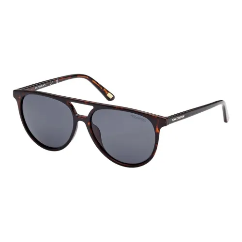 Skechers Aviator Солнцезащитные очки Мужские Tortoiseshell