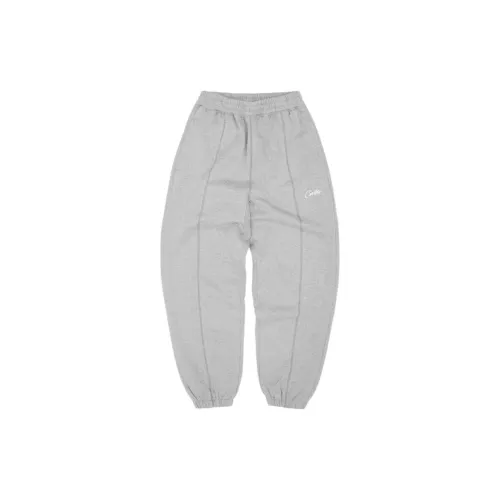 Corteiz Co-brand Серые Мужские Вязаные Спортивные Штаны