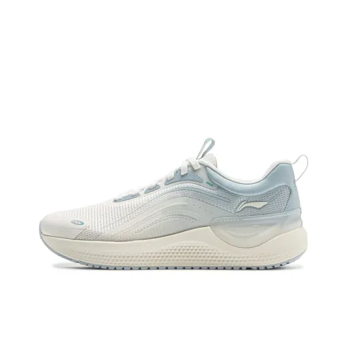 LINING Беговые кроссовки Low Top Белый Синий Женские