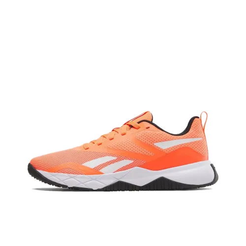 Reebok Амортизация Износостойкие Низкие Кроссовки для Тренировок Мужские Апельсин