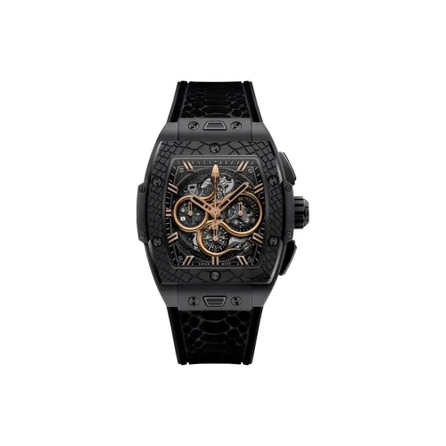 HUBLOT Автоматический Механический Механизм Мужские Часы 42 мм Черный