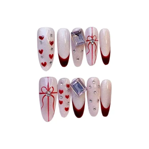 LIANJING Искусственные ногти для женщин