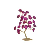 USB с переключателем - Белое основание с фиолетовым и розовым