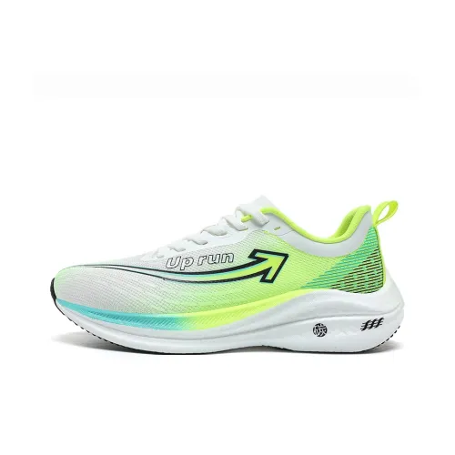 Кроссовки Up Run для бега, низкий топ, неоновый зеленый, унисекс