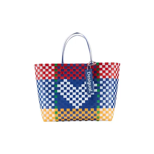 Desigual ПУ (полиуретан) Тоут Сумка Сумка для покупок Сумка Большая Женская Многоцветная