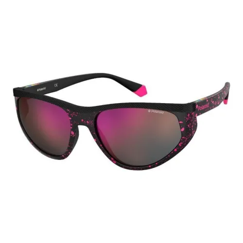 Polaroid Поликарбонат OVAL SUNGLASSES Унисекс Фуксия