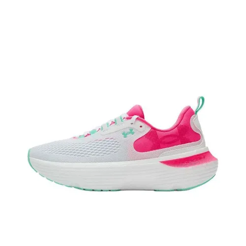 Under Armour Infinite Elite 2 Беговые кроссовки Низкий Топ Белый Розовый Женские