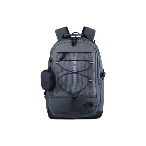 The North Face 25L Outdoor Backpack Bag Nylon Gray Men's