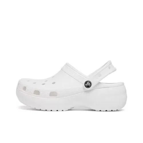 Crocs Classic Platform Clog Сабо Женские Белые