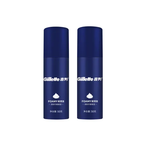 Gillette Мужской Ручной Бритва Крем Пена для бритья Увлажняющий Освежающий Очищающий