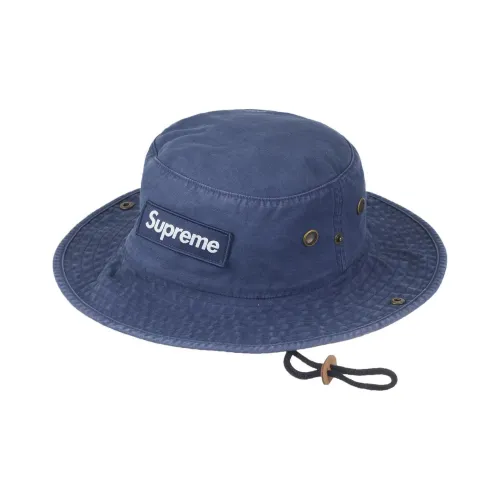 Supreme 100% хлопок Ткань Панамы Унисекс Синий