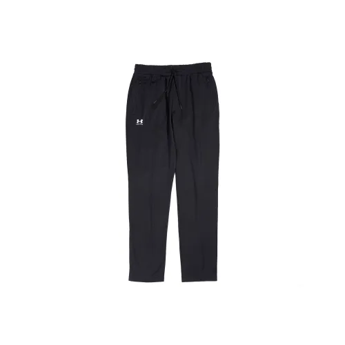Under Armour Черные Мужские Вязаные Тренировочные Штаны