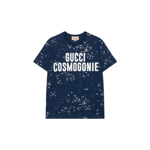 GUCCI Синий Мужской T-Рубашки