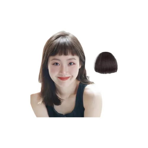 FYOSEE Комикс Бахрома Волосы Расширение Ленты Коричневый Черный Естественный Черный