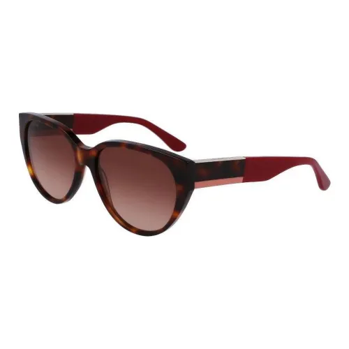 LACOSTE Пластик OVAL SUNGLASSES Женские Коричневый