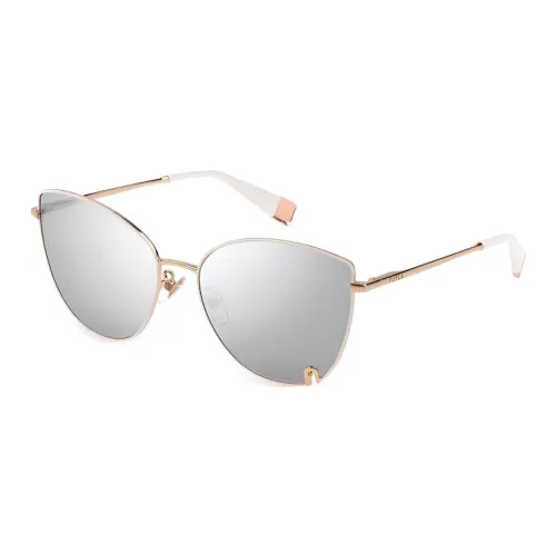 Furla Металл Нерегулярная форма Солнцезащитные очки Женские Розовый