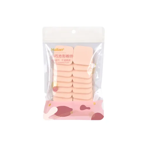 Malian Одноразовый Красота Губка Розовый Основа Легко наносится и мягкая на ощупь. 20 шт