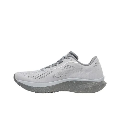 Saucony Kinvara Elite 15 Беговые кроссовки Низкий топ Облако/Пепельно-серый Мужской