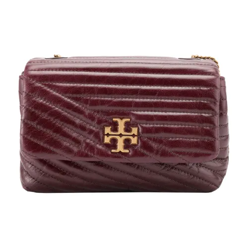 TORY BURCH Kira (Красный) Кожа Одно Плечо Ручная Сумка Сумка через плечо Женская Коричневая