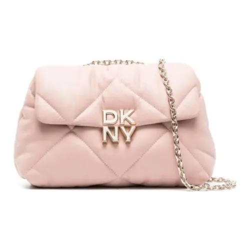 DKNY Lambskin Сумка через плечо Маленькая Женская Розовая