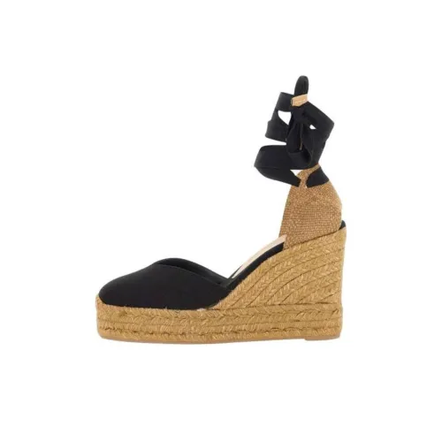 Castañer Chiara Клин-каблук Высокие каблуки Женские Черный