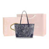 Цветочный, синий, коробка (подходит для 14-дюймовых компьютеров).