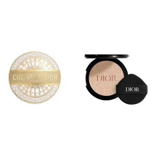 DIOR Ограниченная серия Роскошное золото Внешняя упаковка Мягкий матовый Воздушные подушки Корректирующий тон кожи 13 г