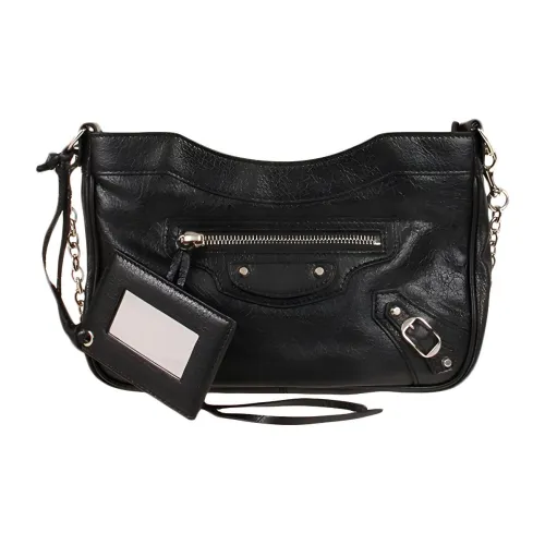 Balenciaga Sheepskin Сумка через плечо Женская Черная