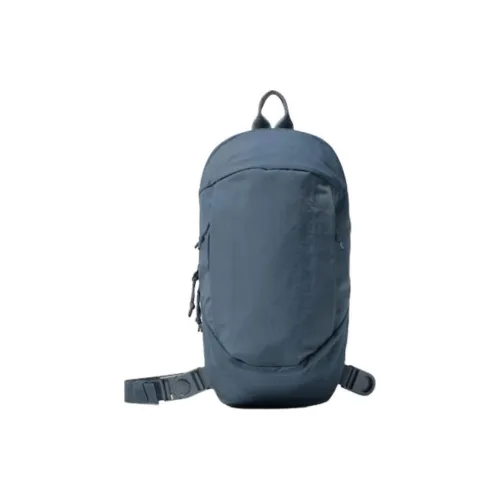 UNIQLO Нейлоновая сумка через плечо Sling обычная унисекс синий