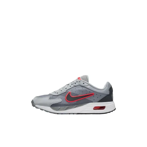 Nike Air Max Solo Low Топ Kids Lifestyle Shoes Волчий серый Холодный серый Яркий Темно-красный Антрацитовый Детский