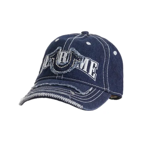 Supreme x TRUE RELIGION 100% хлопок 12oz Деним Кепки Унисекс Синий